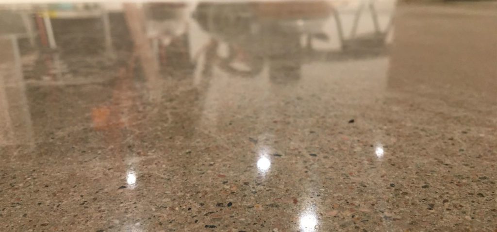 concrete polished floor