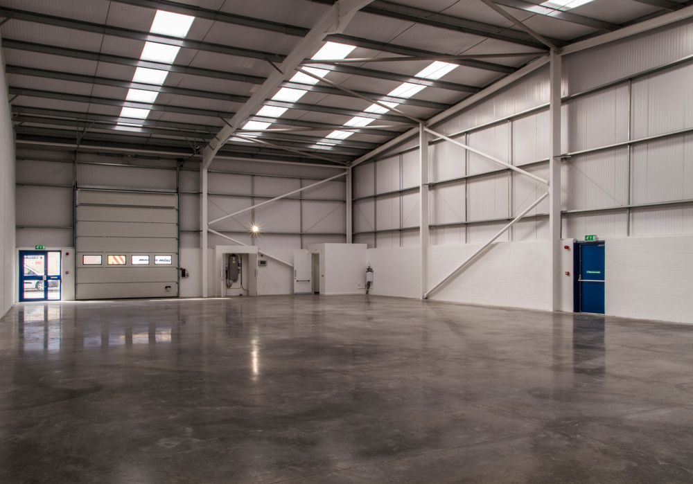 Commercial concrete polishing