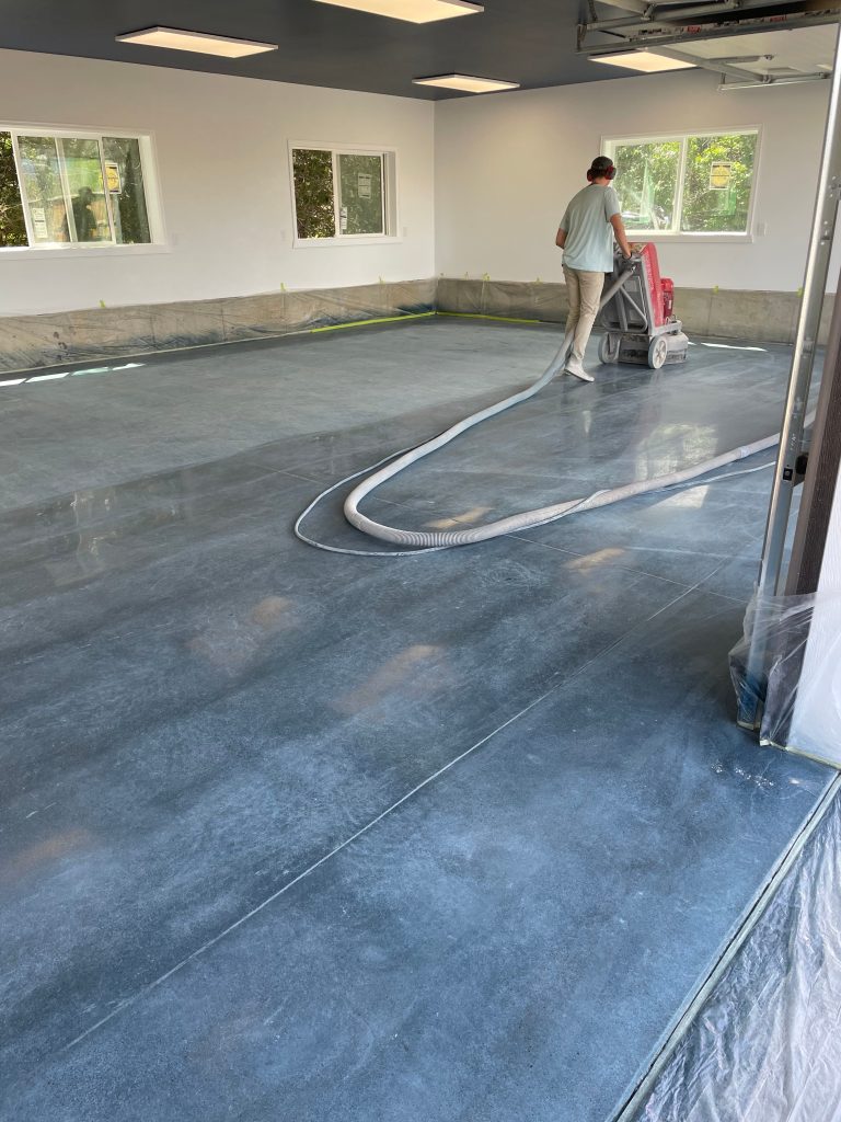 Concrete polishing services